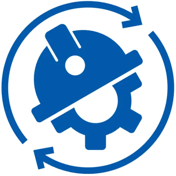 icon gear hard hat